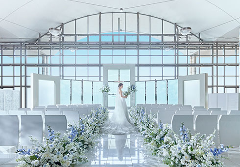 東京を望む地上100mの披露宴会場幸せの特等席へ