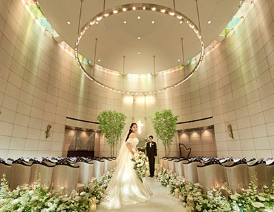 東京を望む地上100mの披露宴会場幸せの特等席へ