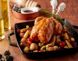 ローストチキン & クリスマスケーキ特別セットのご案内