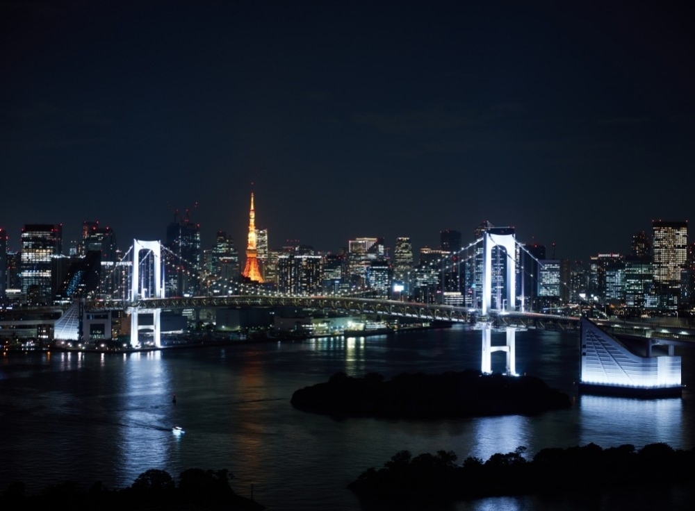 グランドニッコー東京 台場の客室から楽しめる夜景