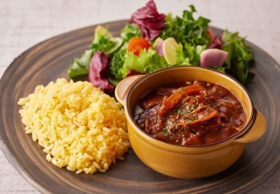 ハッシュドビーフプレート