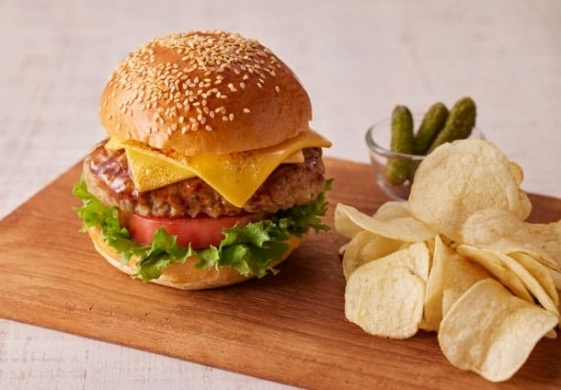 季節のハンバーガー