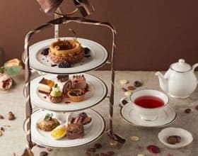 The Lobby Cafe「チョコレートアフタヌーンティーセット」