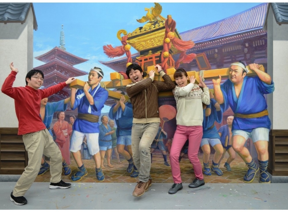 東京トリックアート迷宮館