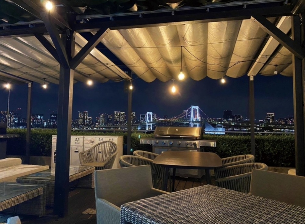 【台場駅】THE BBQ BEACH in AQUA CITY ODAIBA