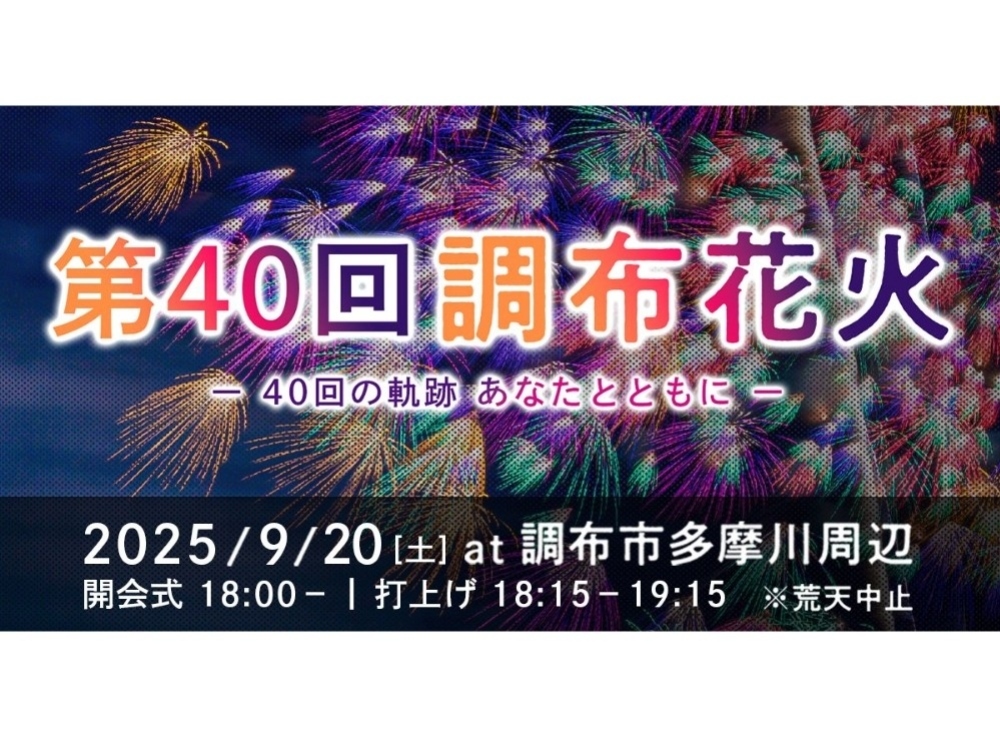 第40回調布花火