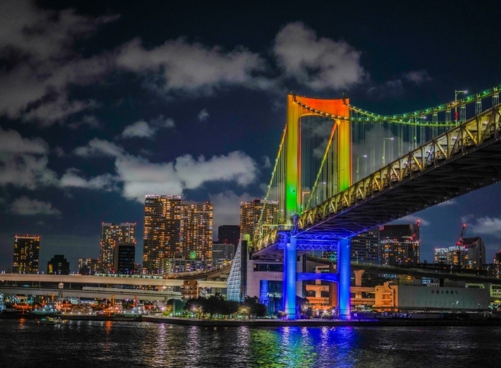 東京湾ベストビュー！レインボーブリッジ＆都心夜景