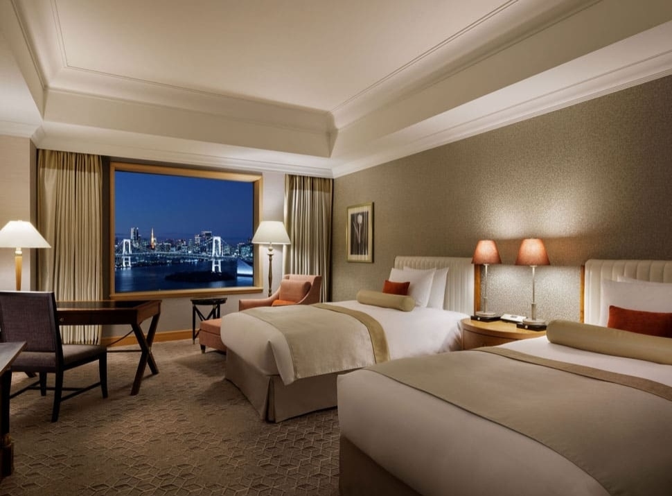 디럭스 트윈 레인보우 브리지사이드(야간)