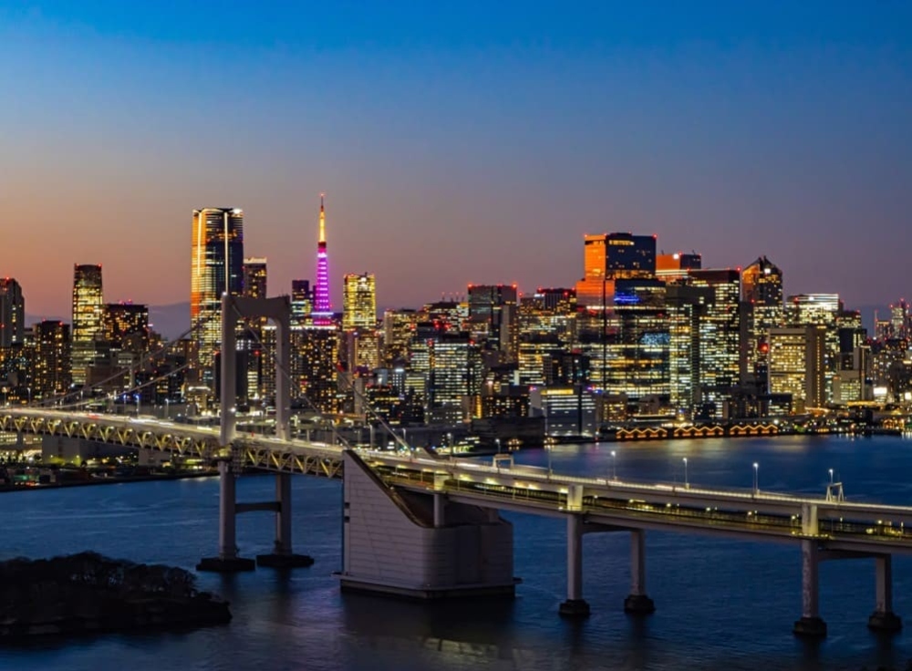 お台場だけの絶景ロケーション