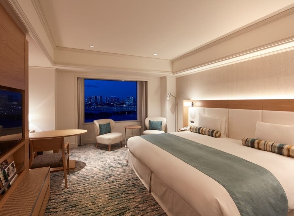 歩いた後は絶景ホテルでリラックス｜グランドニッコー東京 台場で優雅なひとときを