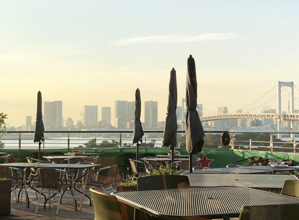 東京湾を望む！お台場のおすすめテラスカフェ＆レストラン