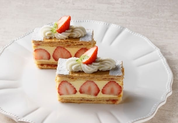 いちごのミルフィーユ