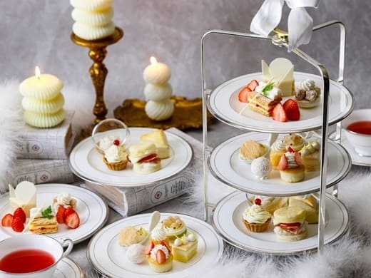 【JALクーポン優待料金】ホワイトアフタヌーンティーセット