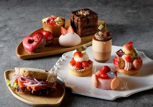 いちごチョコレートスイーツ&パン