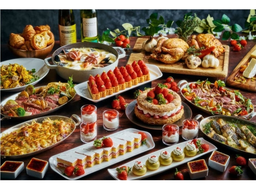 【六本木】グランド ハイアット 東京｜ウィンター ストロベリー ランチビュッフェ