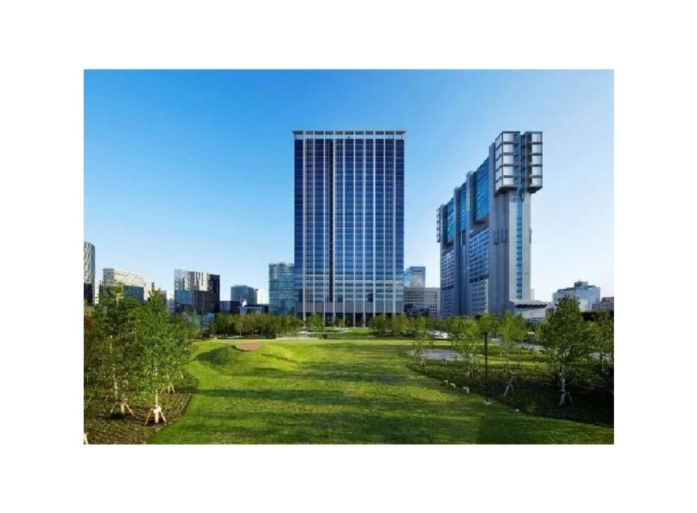 品川シーズンテラスで緑と東京湾を感じる