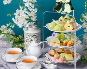 The Lobby Cafe「マスクメロンアフタヌーンティーセット ～至福のひととき～」