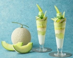 The Lobby Cafe「メロンパフェ」