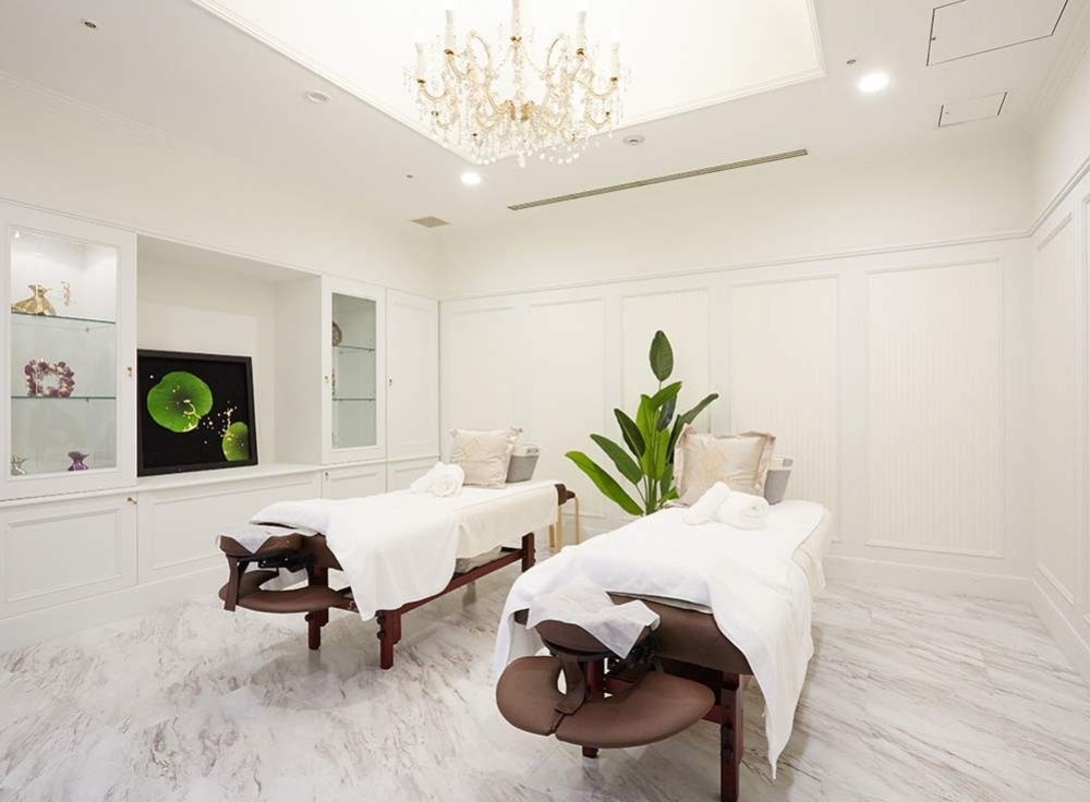 スパ&フィットネスでリセット