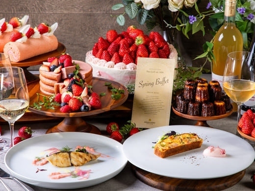 冬のプリフィックスランチ～あまおうなど旬の4種のいちごを堪能 「いちご狩り」デザートブッフェ～