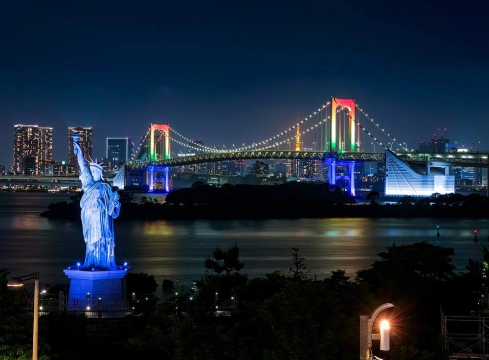 アクアシティお台場 屋上テラス