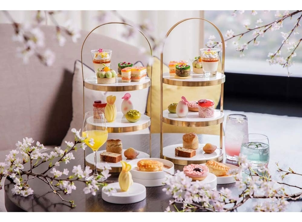 フォーシーズンズホテル東京大手町｜桜スプリングアフタヌーンティー