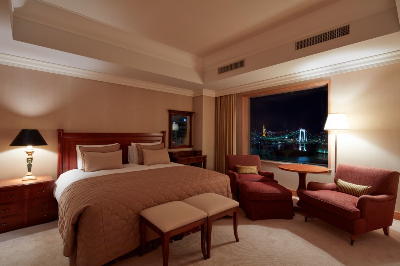 アンバサダースイートルームにそのまま宿泊