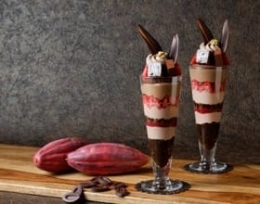 The Lobby Cafe「至福のチョコレートパフェ ～カカオとフランボワーズの余韻～」