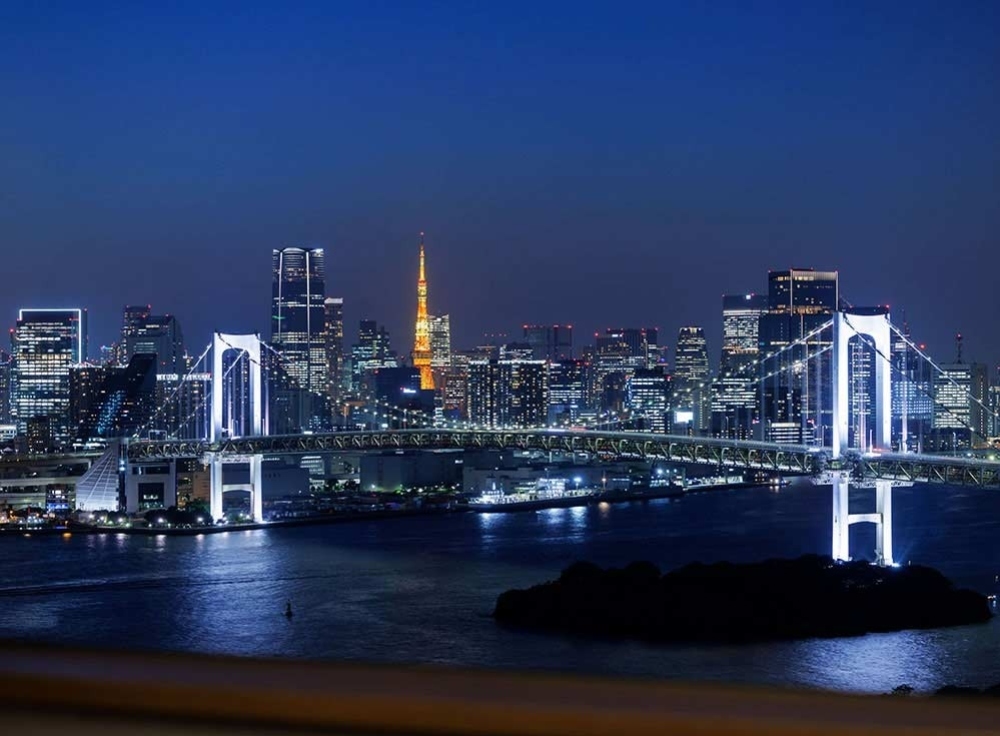 東京湾を望むロケーション