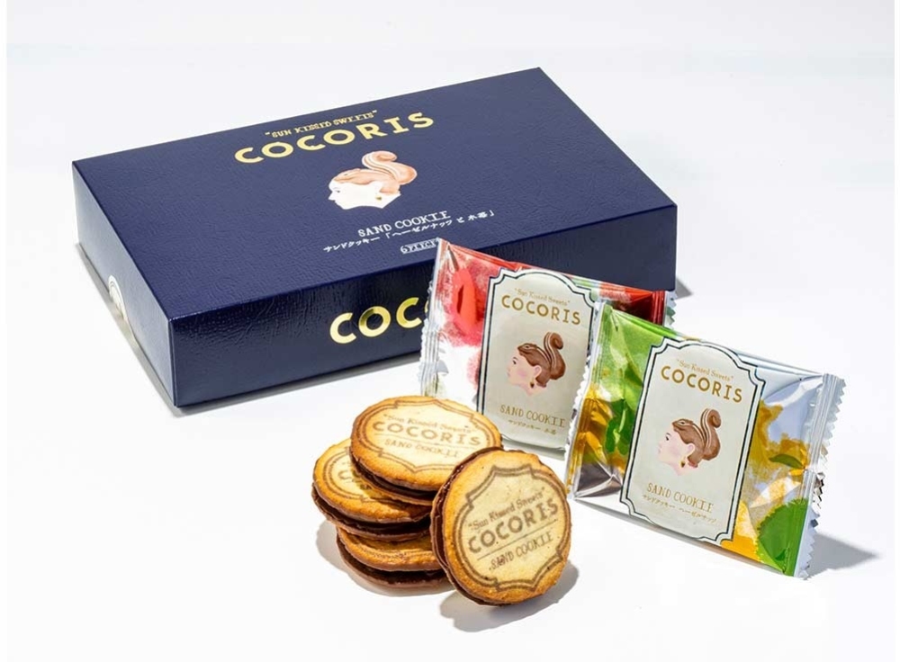 COCORIS サンドクッキー「ヘーゼルナッツと木苺」