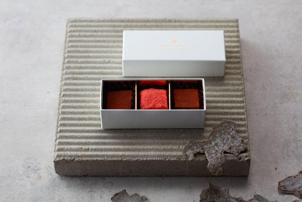 ショコラクリュとルビーショコラのボックス