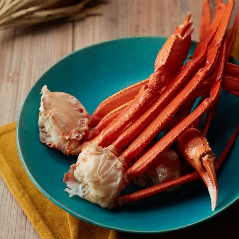 北海道産紅ズワイ蟹のボイル