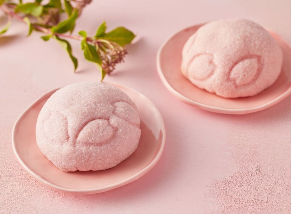 桜メロンパン