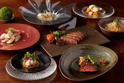 鉄板焼 銀杏・ 神楽「和歌山コース」