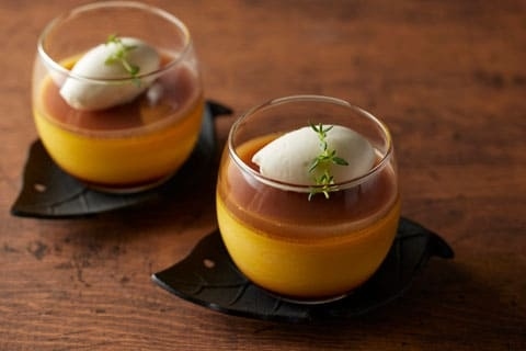 かぼちゃプリン