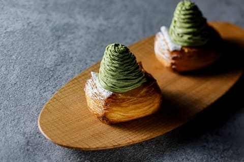 抹茶のモンブランデニッシュ