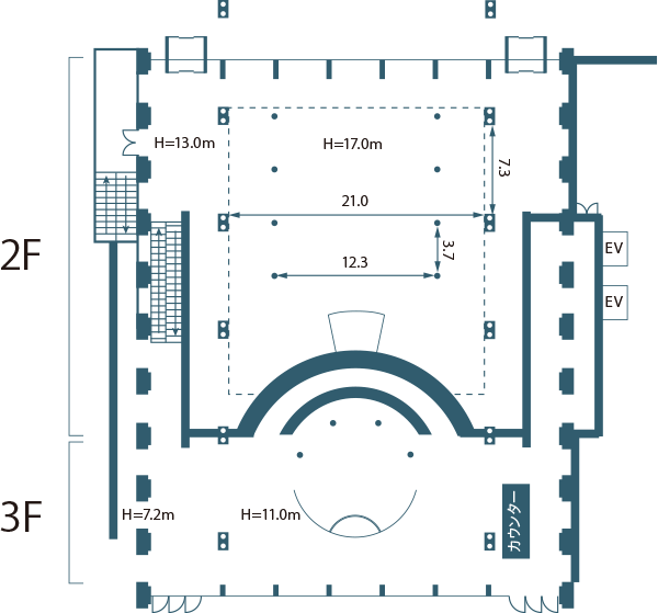 2-3F Atrium