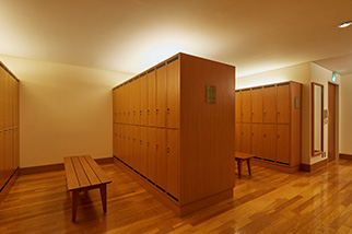 Women's locker room