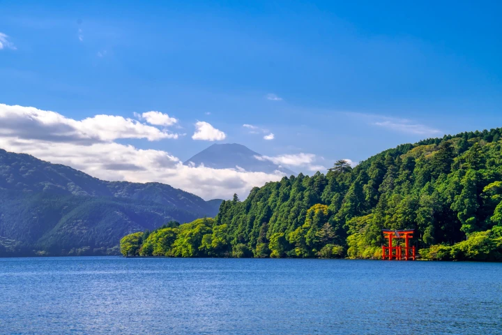 Torii Gate at Lake Ashi, Hakone