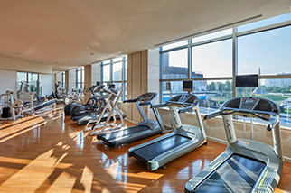 Free admission to the fitness club 'Le CLUB' during stay