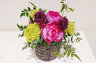 Bouquet and flower arrangement