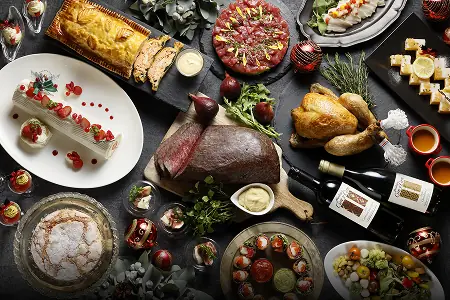 画像：クリスマスランチブッフェ