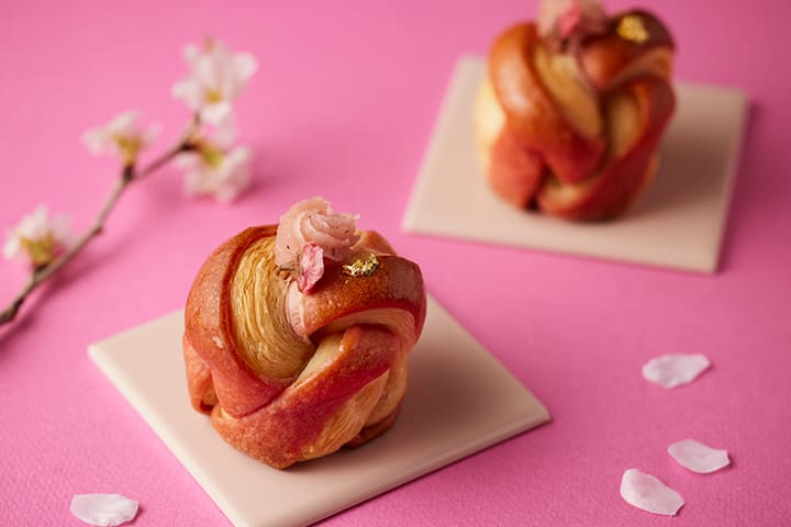桜のデニッシュクリーム