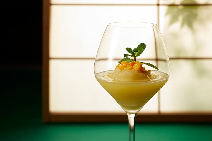 南高梅とオレンジはちみつのフローズンダイキュリ