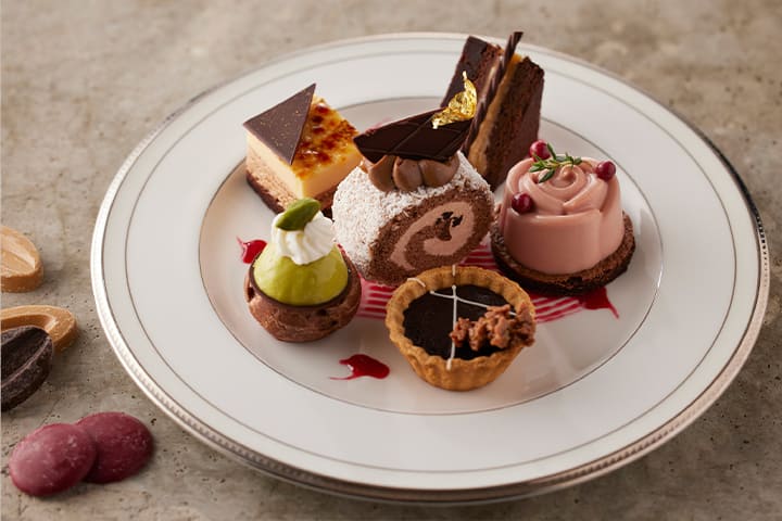 チョコレートアフタヌーンティーセット