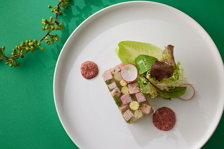 画像：「初夏のプリフィックスランチ」