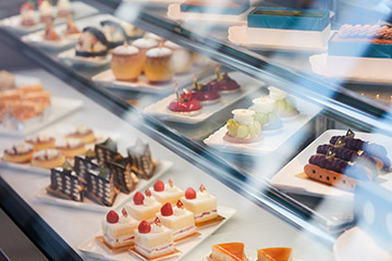 彩り鮮やかなオリジナルスイーツ