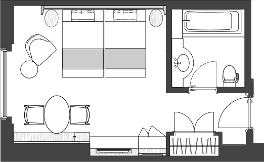 スーペリアツイン レインボーブリッジサイド