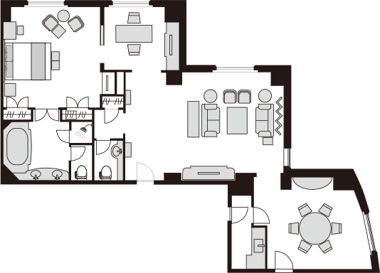 アンバサダースイートダブル レインボーブリッジサイド