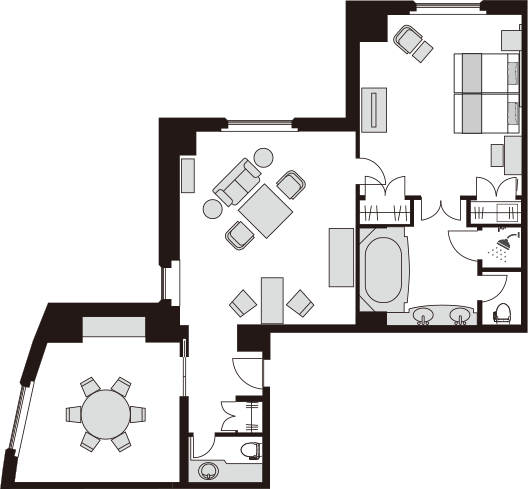 ガバナースイートツイン レインボーブリッジサイド